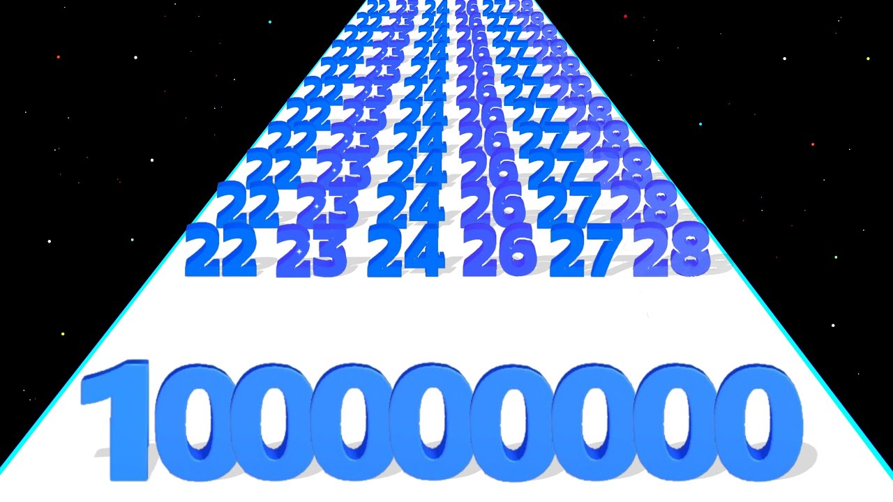 Number Master 3D Run (MERGE NUMBER) - Max Level Infinity Number ...