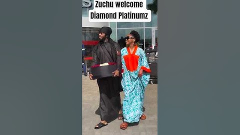 Zuchu Welcome Diamond Platinumz From the Airport #zuchu #diamondplatnumz