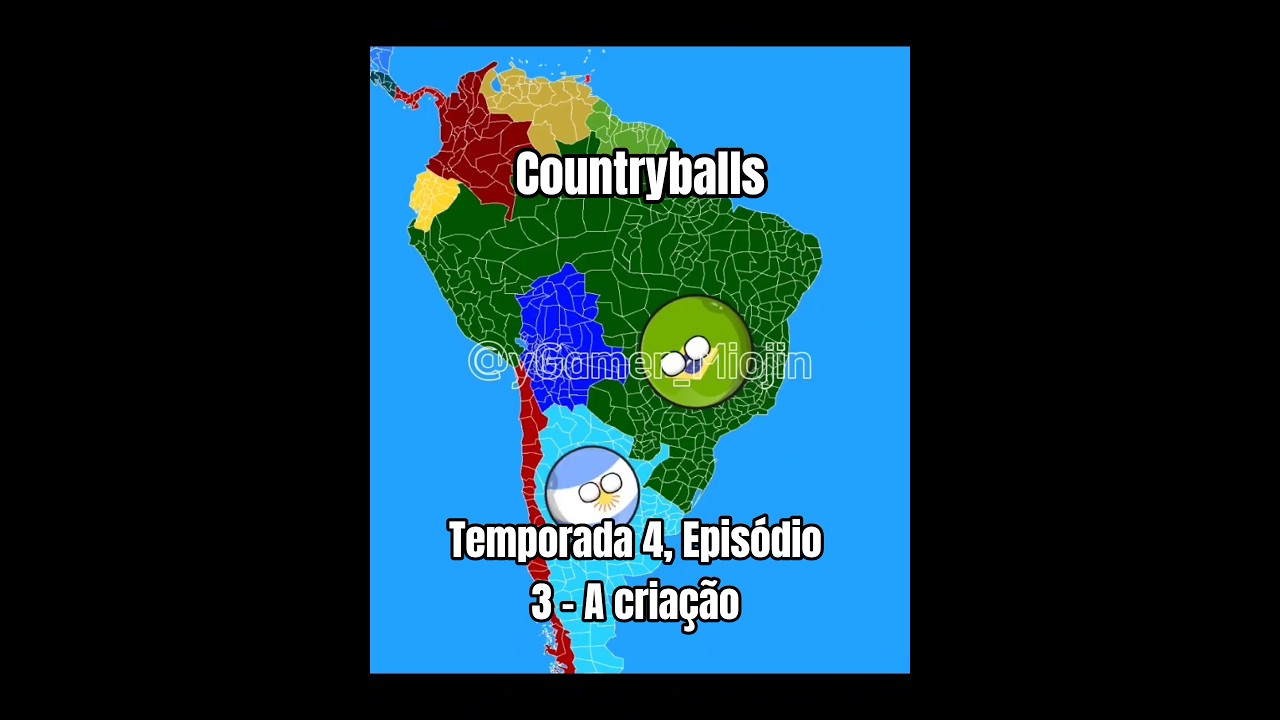Countryballs T4 E3 - A criação #countryballs #CountryPlanet #countryballshistory #yGamer #shorts