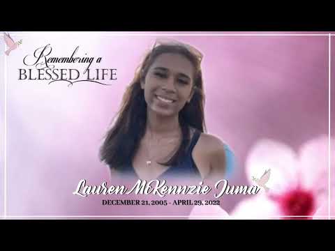 Remembering A Blessed Life; Lauren McKenzie Juma