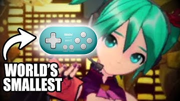 Project DIVA Mega Mix, but the Contoller is SMALL