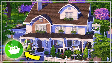 CAN I BUILD A HOUSE WITH JUST NIFTY KNITTING + BASE GAME IN THE SIMS 4?