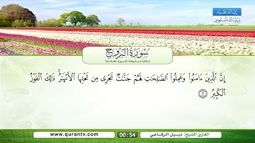 سورة البروج | القارئ الشيخ: نبيل الرفاعي