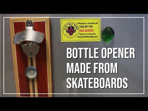 Video: Funky Wall Hook Made dari Skateboards Recycled by Deckstool