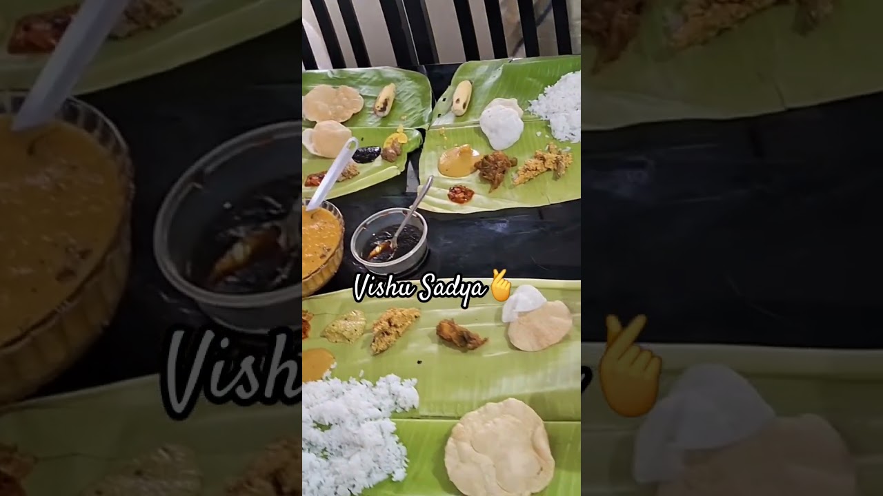 Vishu Sadya🫰# Vishu special 