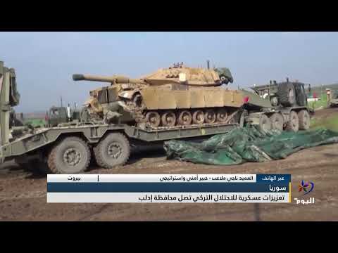 العميد ناجي ملاعب سوريا تعزيزات عسكرية للاحتلال التركي تصل محافظة إدلب