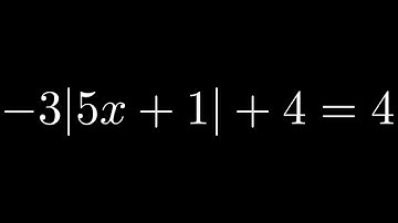 Learn how to solve a multi-step equation with an absolute value