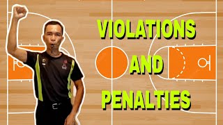 FOULS AND VIOLATIONS: HAND SIGNALS AND PENALTIES