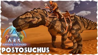 The Deadly POSTOSUCHUS in Ark Ascended!