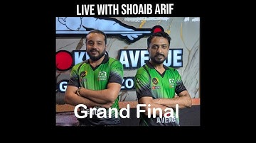 Mithu Jutt vs Waseem Abbas - Grand Final - Snooker Avenue Lahore - Live With Shoaib Arif
