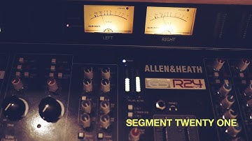 Recording a selection of wood, and the Drumbrute. (Segment 21)