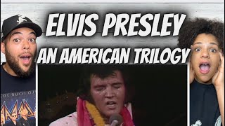 WE'RE SPEECHLESS!| FIRST TIME HEARING Elvis Presley - An American Trilogy REACTION