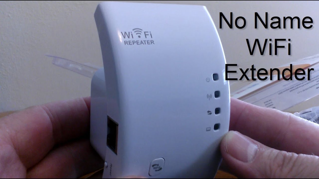 Wireless-n / WiFi - WiFi Repeater router, Setup & Review - No Name - YouTube