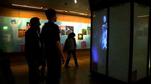 VIDEO  Interactive art installation lets you see INSIDE your body   Mail Online mp4
