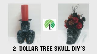 DOLLAR TREE SKULL CANDLE HOLDER | FLOWER SKULL DECOR | DIYS
in this video I show you 2 Halloween diys using Dollar Tree items. I hope you enjoy! Below is a materials list.
Thanks for watching!
Subscribe its free!
Social Media:
Facebook: https://www.facebook.com/jamiescreationsyt
Instagram: https://www.instagram.com/jamiescreationsyt/
Email: jamiescreationsyt@gmail.com
MATERIALS:
CANDLE HOLDER:
3 Dollar Tree skulls
1 small plastic plate from Dollar Tree
Black spray paint
hot glue
E6000 glue
SKULL FLORAL DECOR:
1 Dollar Tree skull
flowers of your choice
black spray paint
hot glue
wire cutters DOLLAR TREE SKULL CANDLE HOLDER | FLOWER SKULL DECOR | DIYS