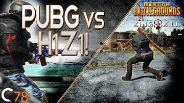 PUBG vs H1Z1 KotK: Why has PUBG become so Successful? | PUBG/H1Z1 Gameplay