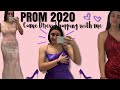 Prom dress shopping  makeup tutorial 2020