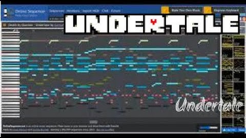 Undertale - Undertale | Online Sequencer