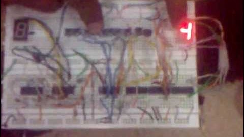 Digital Number Shooting Game - DLD Project by Junaid Malik and Muzaffar Khan