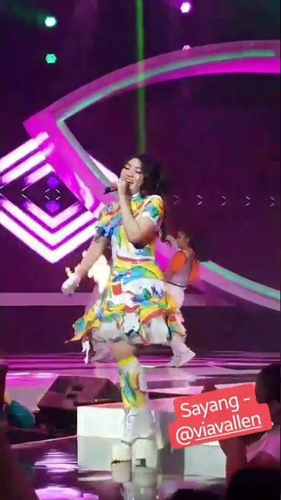 Via Vallen - Sayang | Konser Energi Asian Games 2018 Live SCTV 08/03/2018