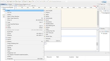 Klassen und Objekte in Java mit dem UML-Editor