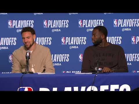 Klay Thompson & Draymond Green Press Conference | Rockets vs Warriors Game 5