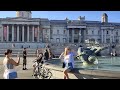 London Walk - Trafalgar Square from Tottenham Court station