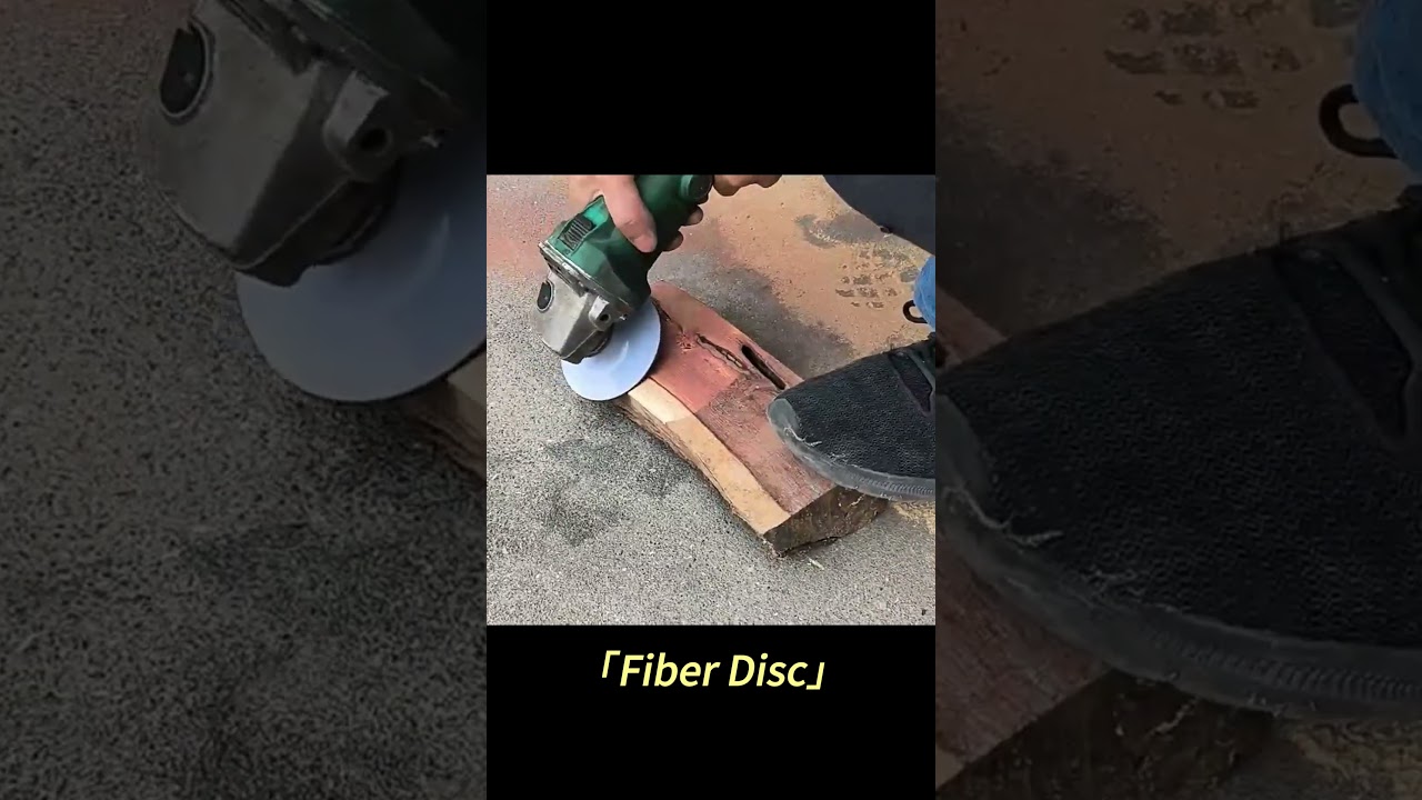 -Fiber Disc-This product is a coated abrasive tool that uses high-quality abrasives 