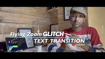 LumaFusion Flying Zoom Glitch Text Transition Tutorial & Free Preset by switch to i
