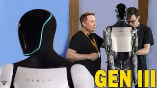 Elon Musk Revealed Big Upgrade Tesla Bot Gen 3 - Optimus! Hit the Market in 2025!
