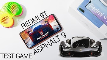 Xiaomi Redmi 9T Test Game Asphalt 9 Legends | Snapdragon 662 Game Test