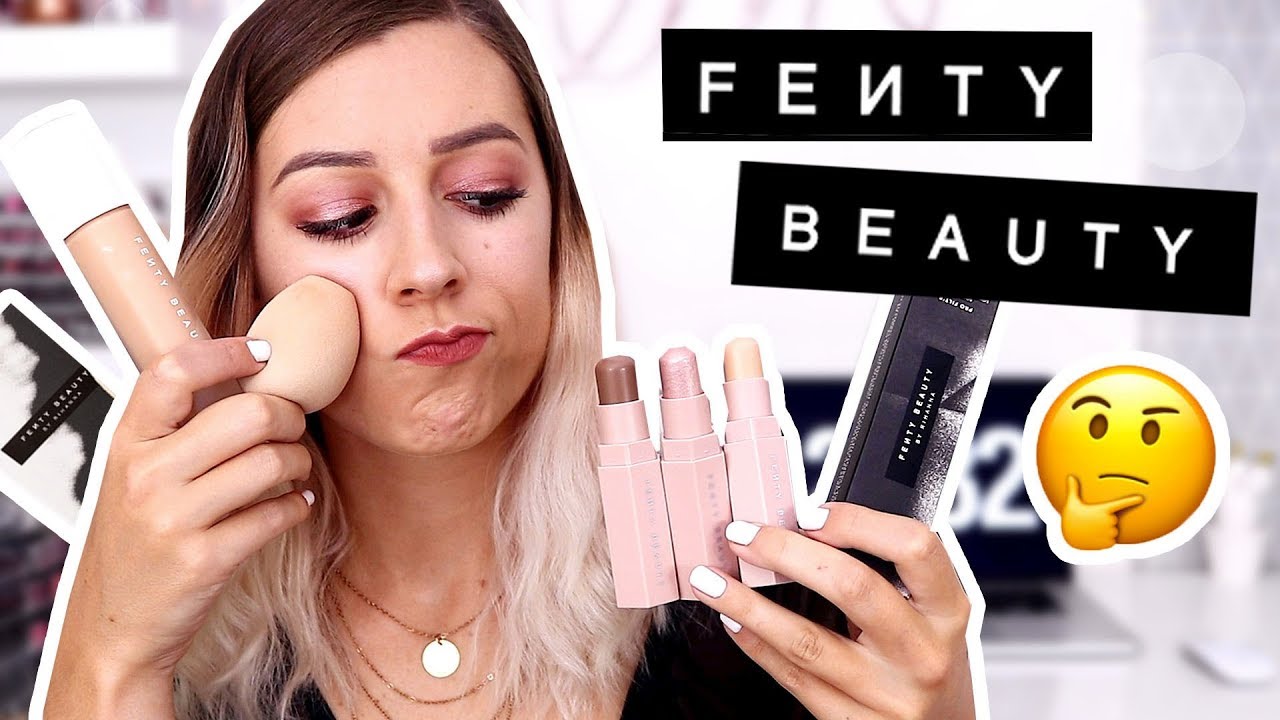 JE TESTE LE MAKEUP FENTY BEAUTY BY RIHANNA 😏