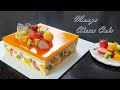 Fruit jelly cake / Mango cheesecake / 망고 치즈 케이크 만들기 / 생과일 케이크