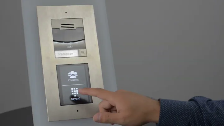 2N ® IP verso – Touch display options