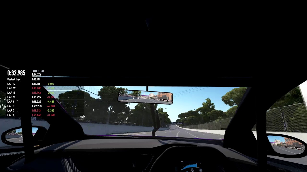 Super V8 Adelaide Hotlap - AMS 2 Beta 4