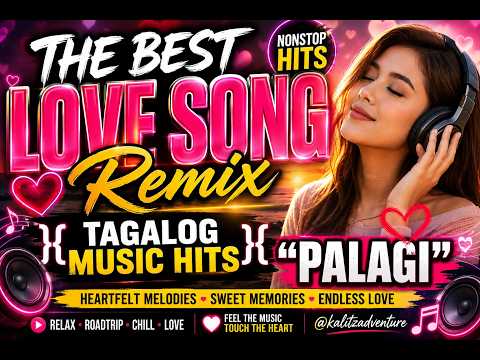 THE BEST LOVE SONG REMIX }{ TAGALOG MUSIC HITS }{"PALAGI"@kalitzAdventure