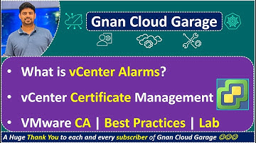 38. vCenter Alarms & Certificate Management: VMware CA, Best Practices, Lab Tutorial | Must-Watch!