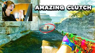 kyousuke stunning 1v3 clutch in a FACEIT match. xfl0ud DEAGLE Ace -CS2 FACEIT