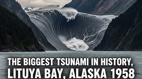The Tallest Tsunami Ever Recorded – Lituya Bay 1958 (AI Simulation)