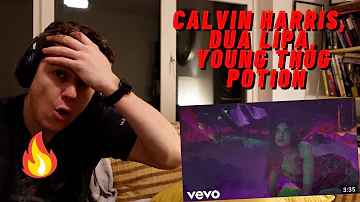 FIRST TIME LISTENING Calvin Harris, Dua Lipa, Young Thug - Potion((IRISH REACTION!!))