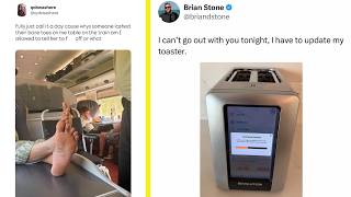 British Humour At Its Finest - Ep.421 | I can't go out with you tonight, I have to update my toaster