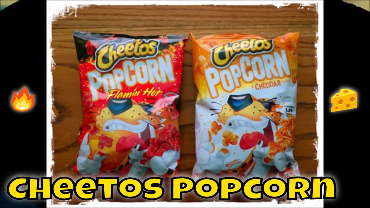 Cheetos Popcorn Cheddar & Flamin' Hot YouTube