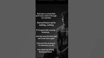 Thumbnail of Young American heart by Benson Boone tell me he didn’t do good he did great!!!!🎀💗❤️#bensonboone
