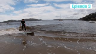 SURFING the Great Mackerel Beach // 2020 Big Swell
