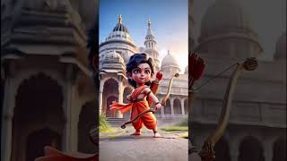 🎉🏠 Mere Ghar Ram Aaye Hai 🙏✨ | Divine Vibes 😇 #shorts #AI #ytshorts