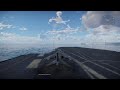 War Thunder Harrier on the &quot;micro carrier&quot; ;)