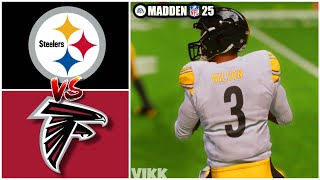 Steelers vs Falcons Week 1 Simulation (Madden 25 Rosters)