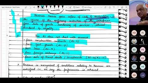AS 9 Revenue Recognition  Lecture 1  by Vijay Satra