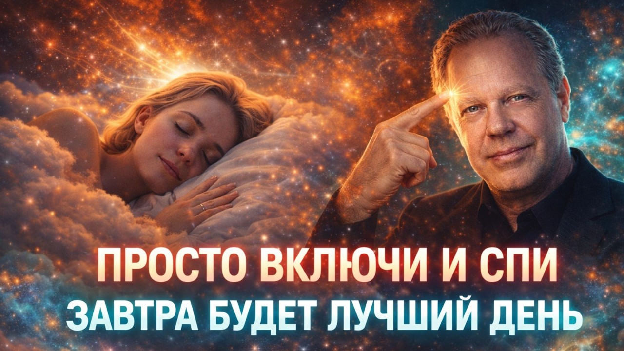 УТРОМ ТЫ СТАНЕШЬ ДРУГИМ ЧЕЛОВЕКОМ! Квантовая Перепрошивка Мозга во Сне. Медитация Джо Диспенза