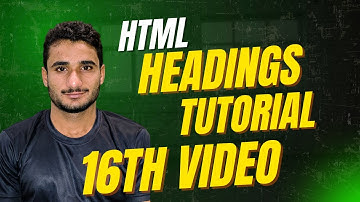 HTML Headings Explained | h1 to h6 in HTML (Beginner Tutorial)